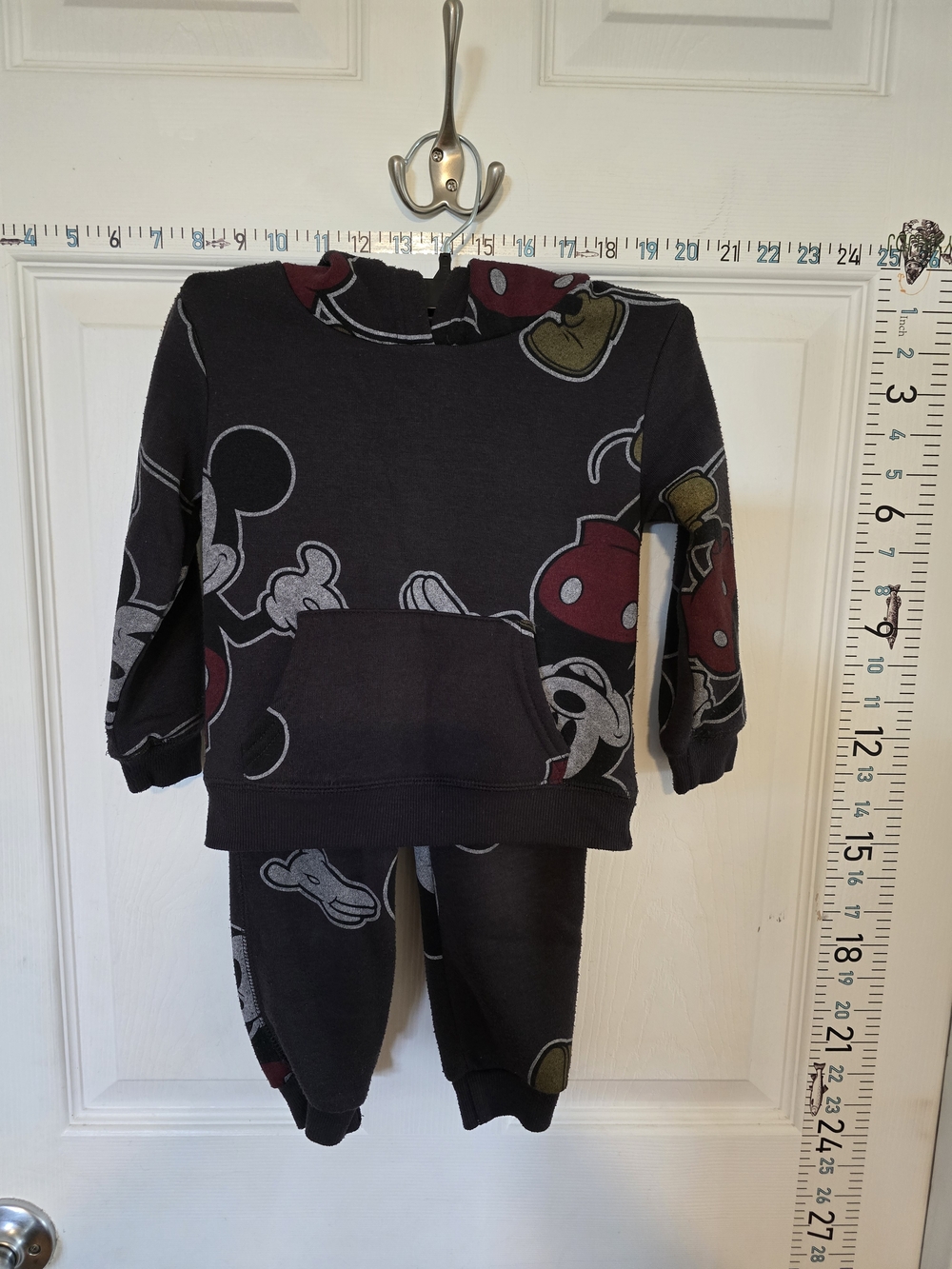 Disney Junior Mickey Mouse Toddler Outfit Set 2T Hoodie & Pants